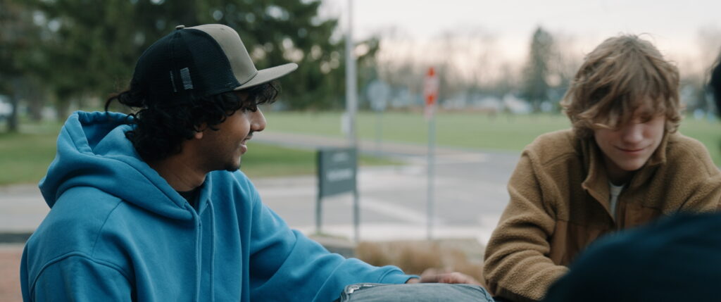 Scene from Turquoise short film